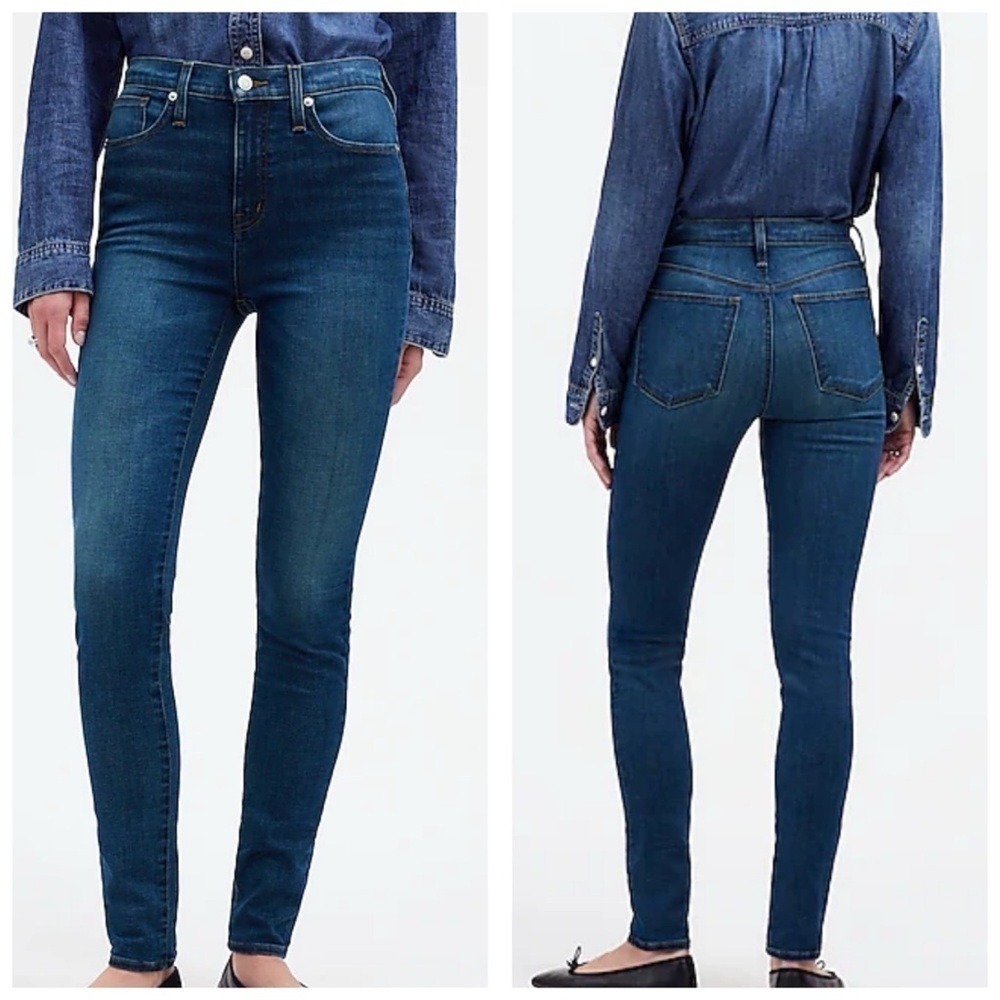 Madewell 10’ High Rise Skinny Jeans NWT